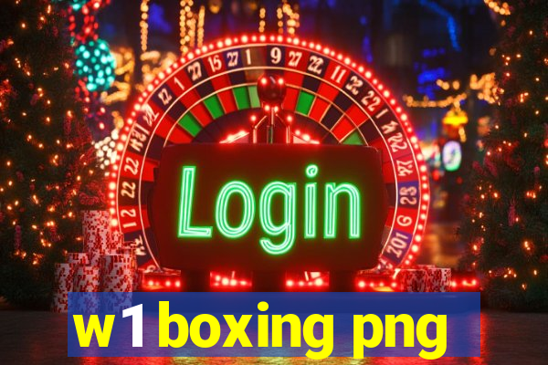 w1 boxing png